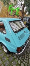 rear blinds Fiat 126 black